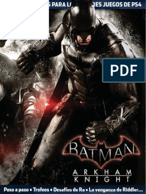 Playmanía Guía Batman Arkham Knight PS4 | PDF | Tanques | hombre murciélago