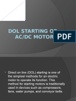 Dol Starting of Ac/Dc Motors