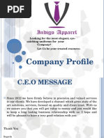 Company Profile Indigo
