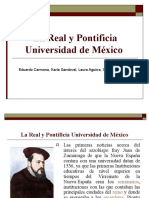 La Real y Pontificia Universidad de México