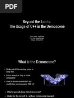 Beyond The Limits The Usage of CPP in The Demoscene