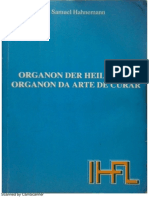 Organon Der Heilkunst Organon Da Arte de Curar para Comprar: Http://produto - Mercadolivre.com - br/MLB-740984703-organon-der-heilkunst-organon-da-arte-de-curar - JM