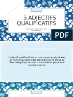 Les Adjectifs Qualificatifs