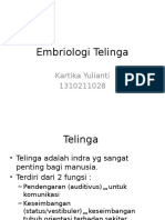 Embriologi Telinga