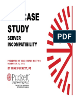 Ups Case Ups Case Study Study: Server Incompatibility Incompatibility