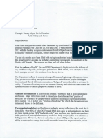 Dr. Jullette Saussy Resignation Letter Courtesy AP