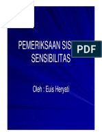 Pemeriksaan Sistem Sensibilitas