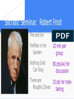 Socratic Seminar - Frost