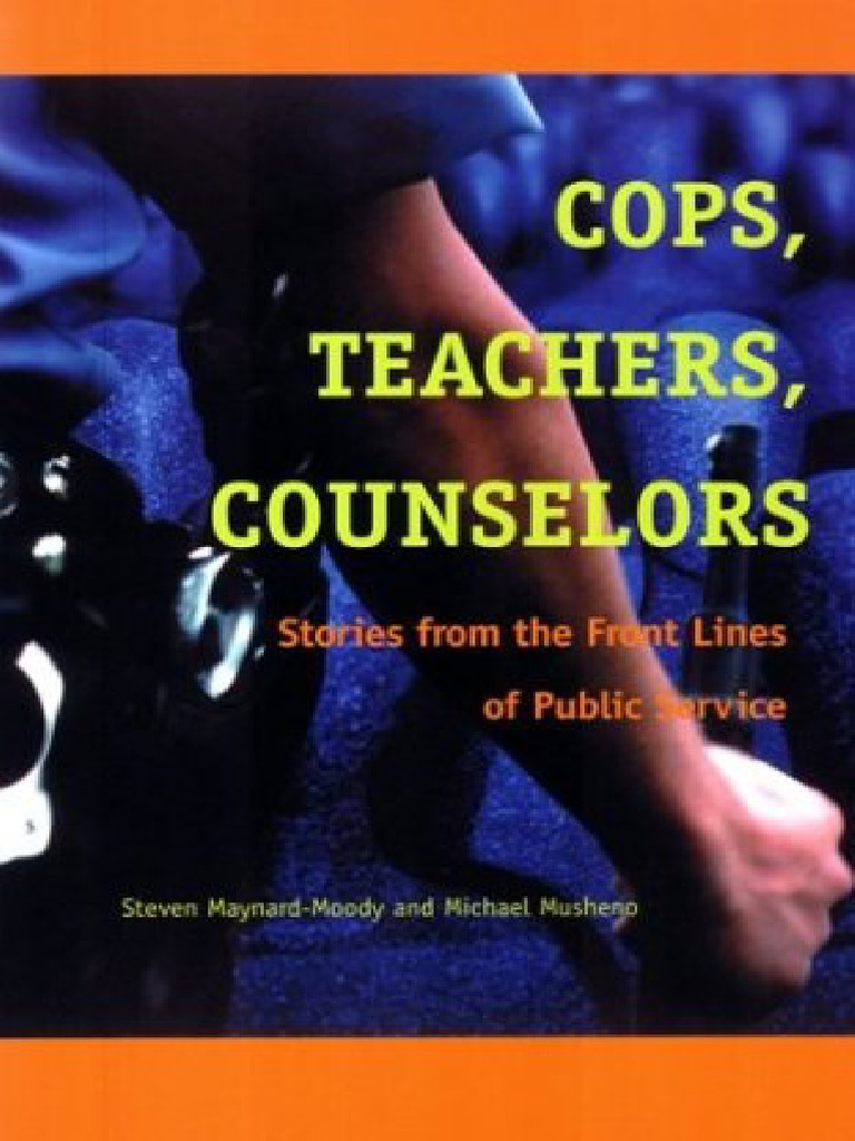 Cops Teachers Counselors by Steven Maynard Moody | PDF | Rehabilitation ...