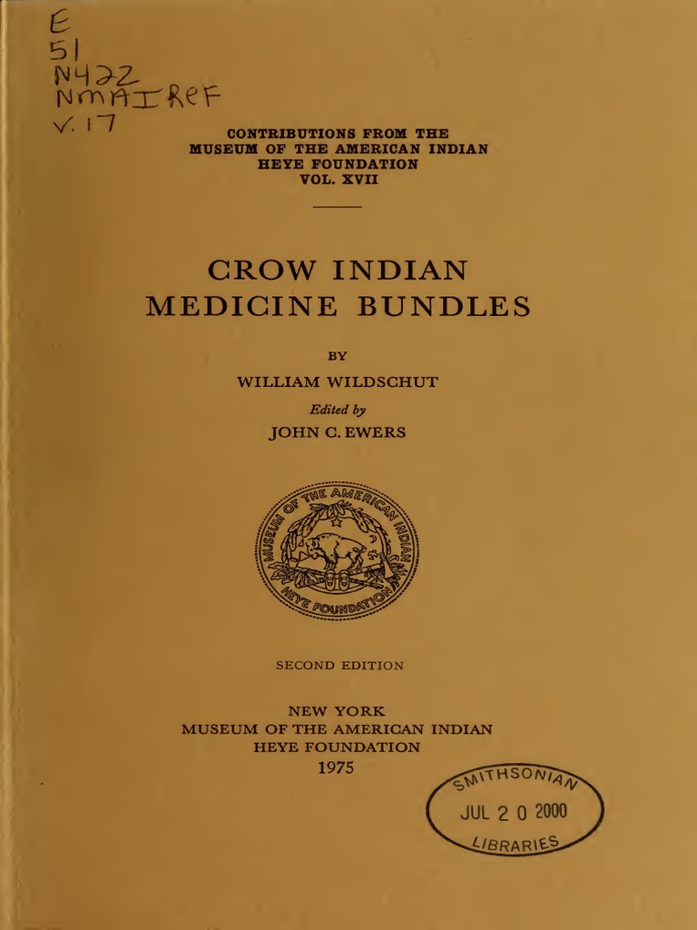 Crow Indian Medici Boundles PDF Native Americans In The United States Dream