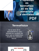 Propiedades termofísicas