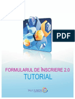 Formularul de Inscriere