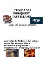 Actividades Webquest Castellano