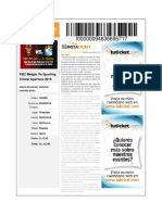 Ticket Entrada Boleto Melgar Compra Online