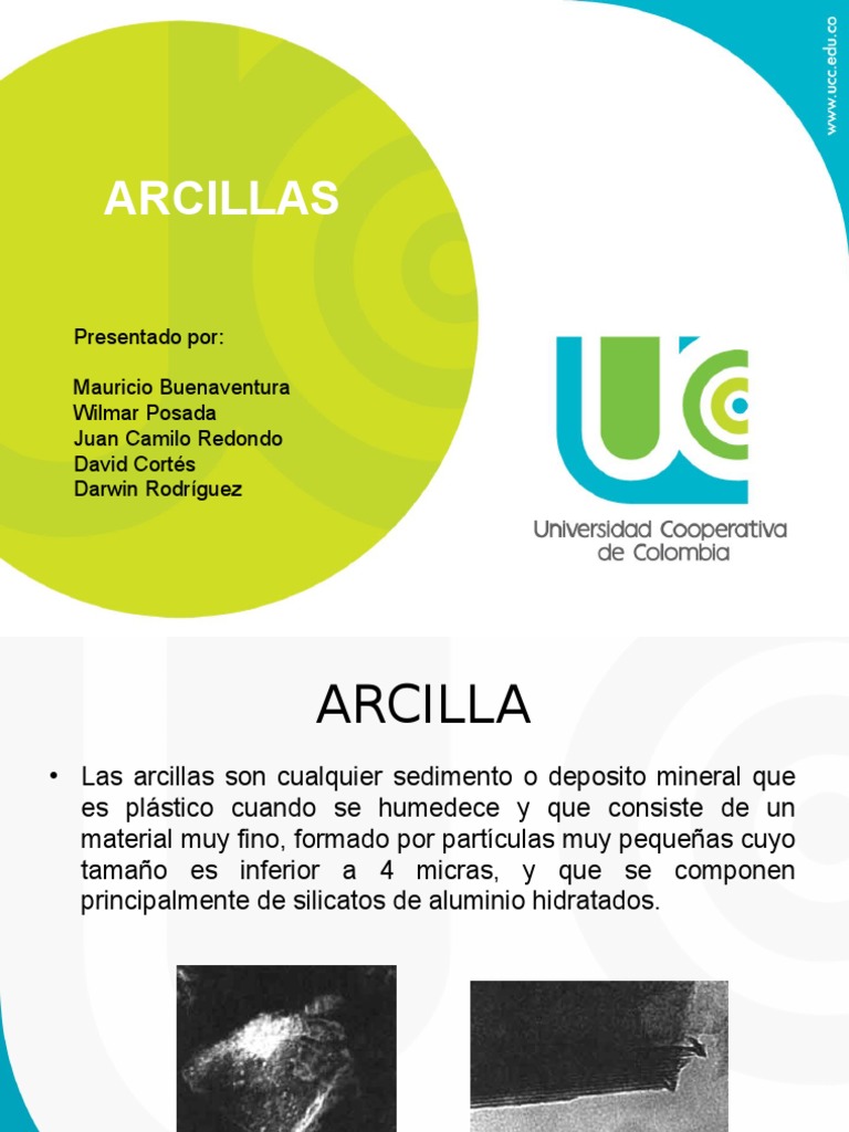 Propiedades y Tipos de Arcillas Industriales | PDF | Arcilla ...