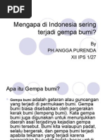 Download Mengapa Di Indonesia Sering Terjadi Gempa Bumi by windudevina SN29889977 doc pdf