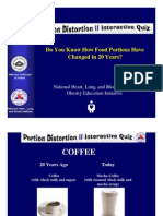 Do You Know How Food Portions Have Changed in 20 Years?