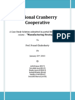 National Cranberry HBS Case Solution