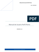 Manual de Usuario - Perfil de Perito PDF