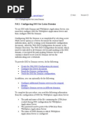 Download SSO configaration in lotus domino by bkiran633 SN2989079 doc pdf