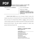 2016-0210 Creditor's Claim