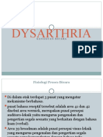 DYSARTHRIA