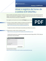 Registro horas voo CIV Digital