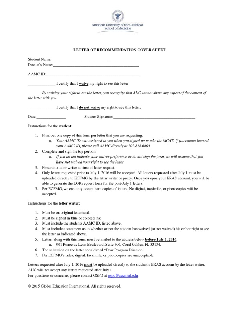 2017 Lor Cover Sheet v1 | PDF
