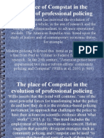 The place of Compstat in the evolution of professional policing