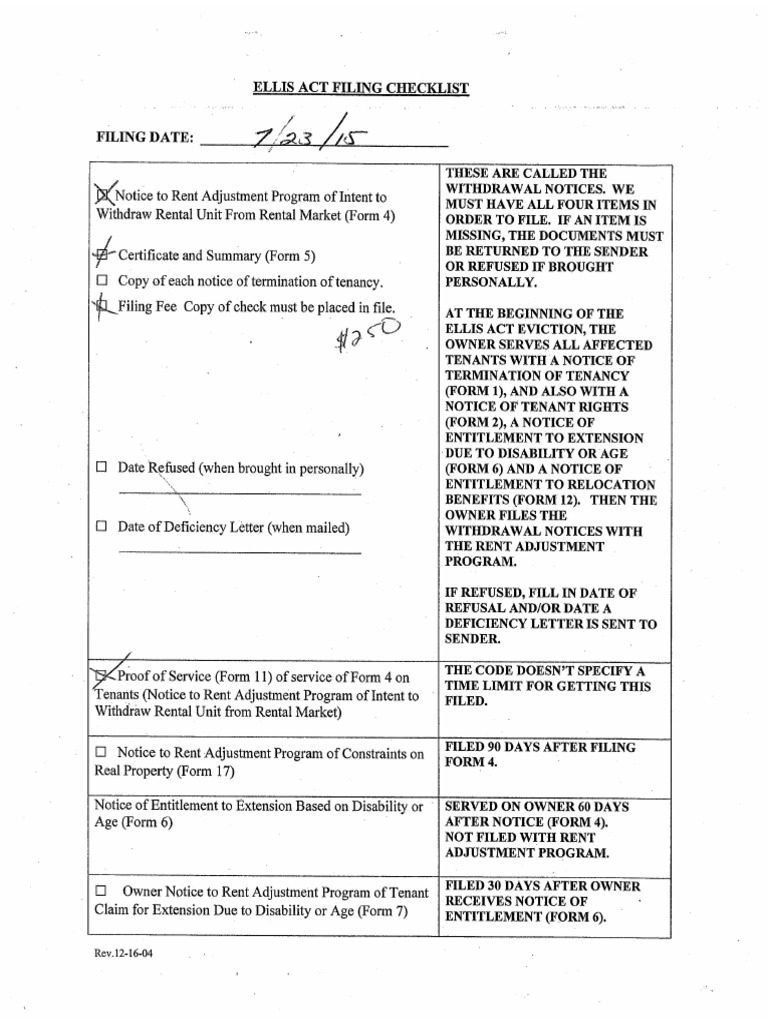 Ellis Act Filings Part 13 PDF | PDF