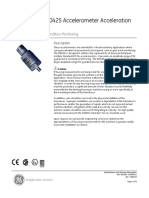 330400 330425 Accelerometers Datasheet English