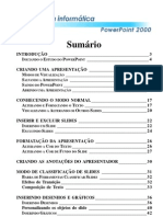 Informática - PowerPoint 2000