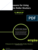 5 Reasons for Using Bushfire Roller Shutters - Presentation