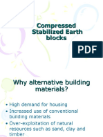 Compressed Stabilized Earth Blocks