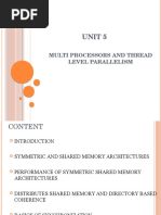 Multi Processors and Thread Level Parallelism