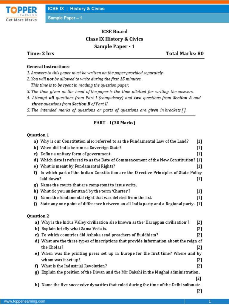 Civics questions essay image