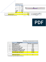 Manning Equation for Discharge & Rating Puna-1