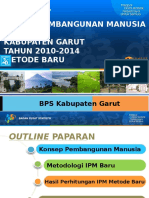 Status IPM Baru Kab Garut 2010-2014 - V2