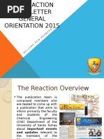 The Reaction Orientation Primer