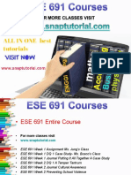 ESE 691 Academic Success/snaptutorial