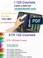 ETH 125 Academic Success/snaptutorial