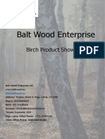 Balt Wood Enterprise Product Brochure