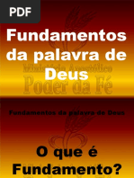 Fundamentos Da Palavra de Deus