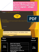 BAB 6 Variable Costing and Segment Reporting: Tools For Management