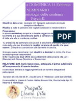 CORSO Biochinesiologia Delle Credenze PDF