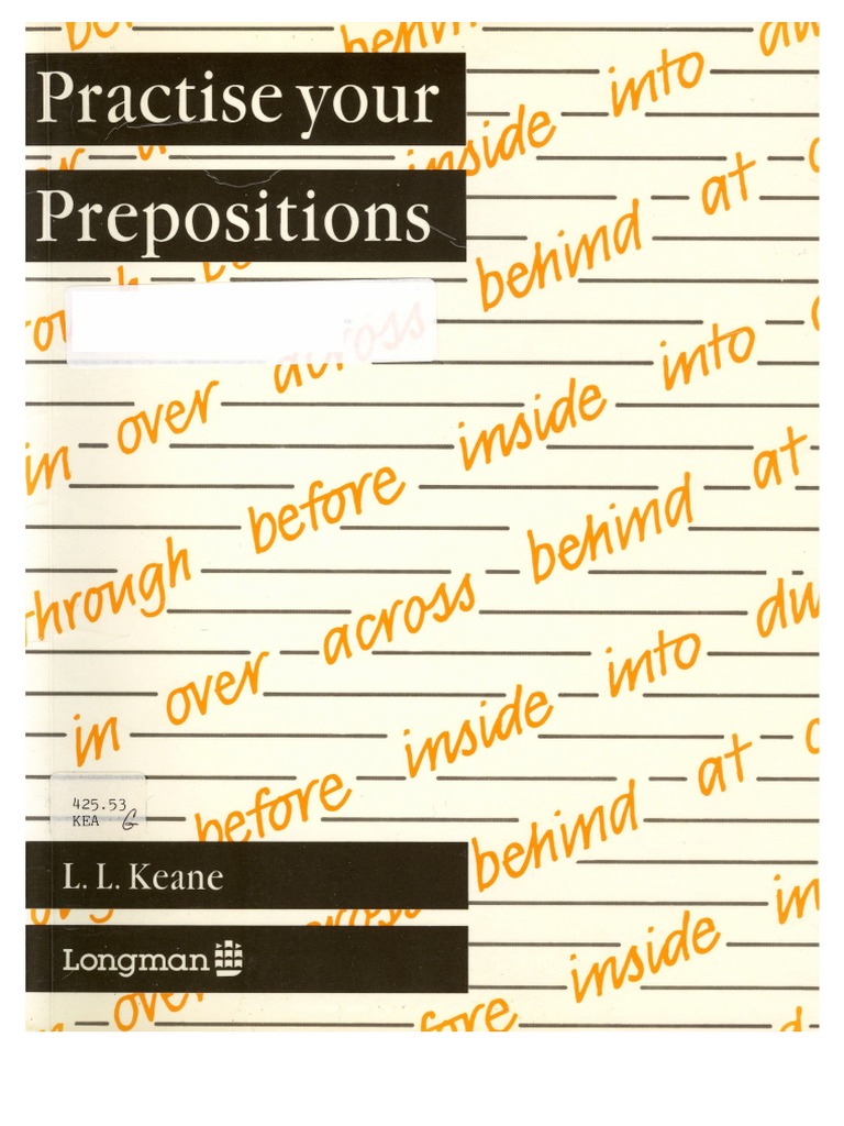 Practise Your Prepositions ZB0375 | PDF