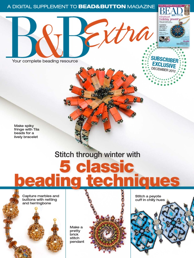 Bead N Button | PDF | Beadwork | Bead