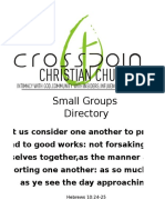 Small Groups 2016 1