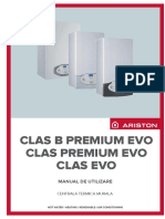 Manual de Utilizare Ariston Clas Premium Evo EU PDF