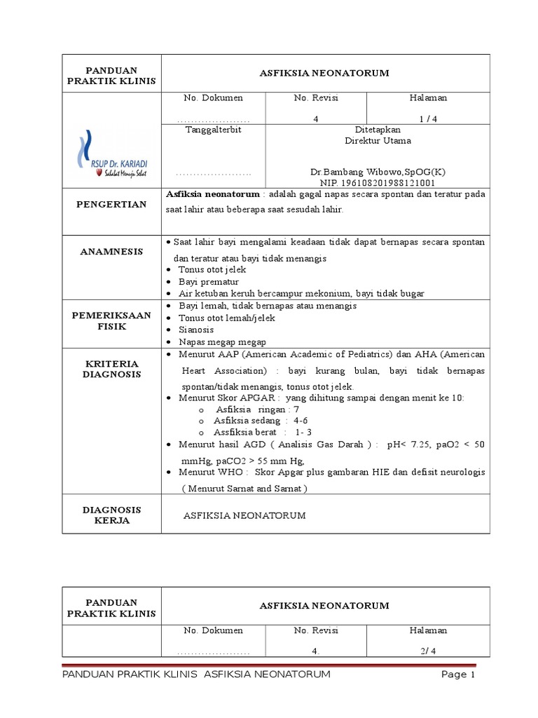 Ppk Asfiksia Neonatorum  Final